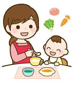 離乳食 親子
