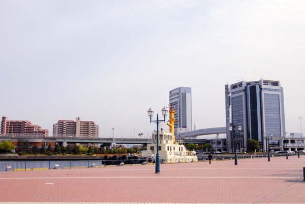 きららタウン・泉大津旧港の風景