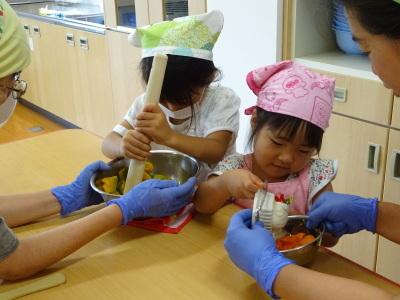 かぼちゃサラダ