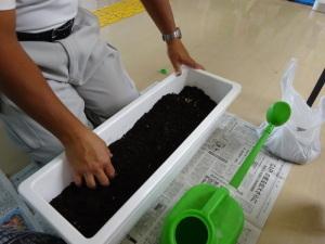 土づくりの様子