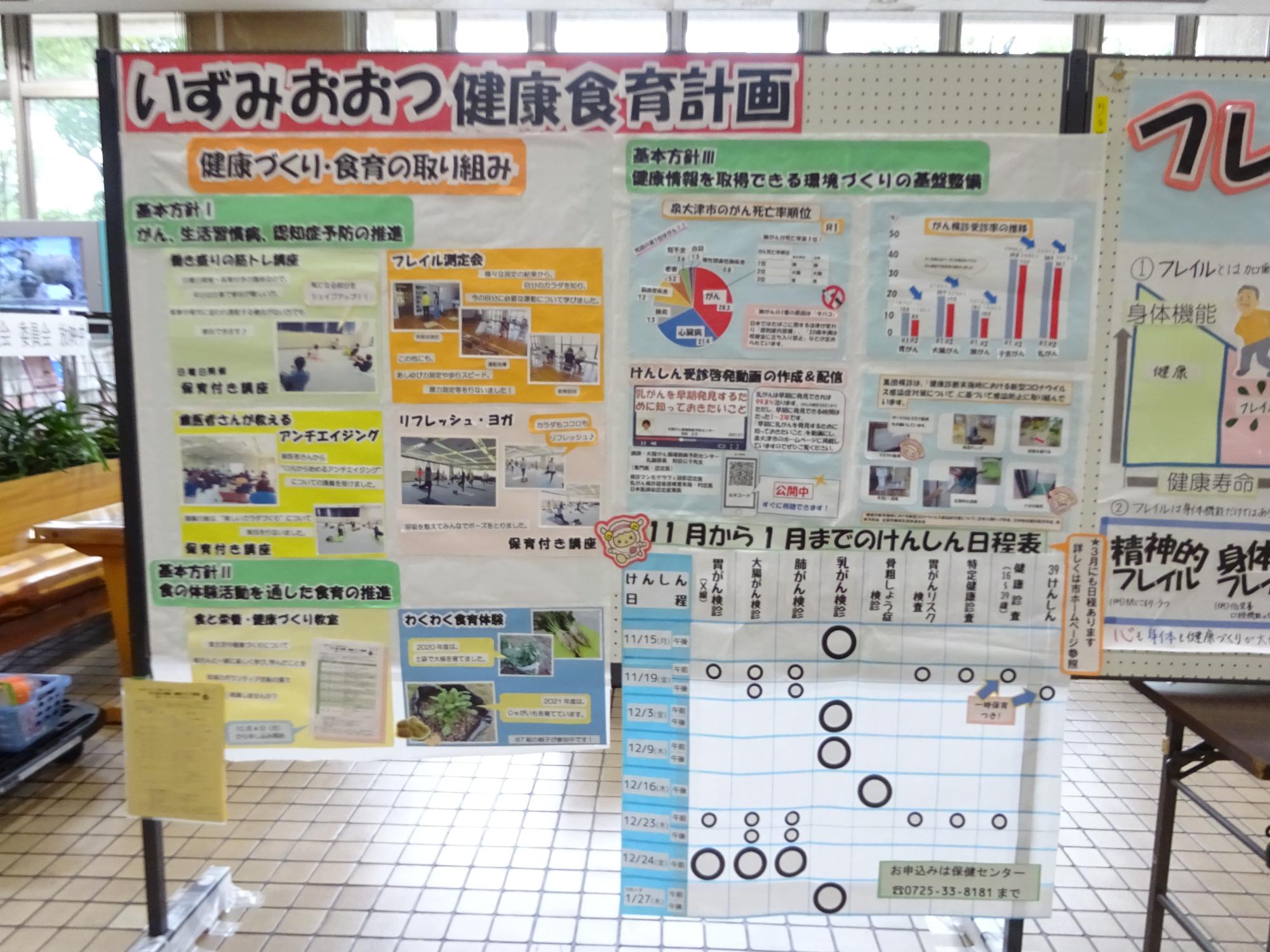 いずみおおつ健康食育計画