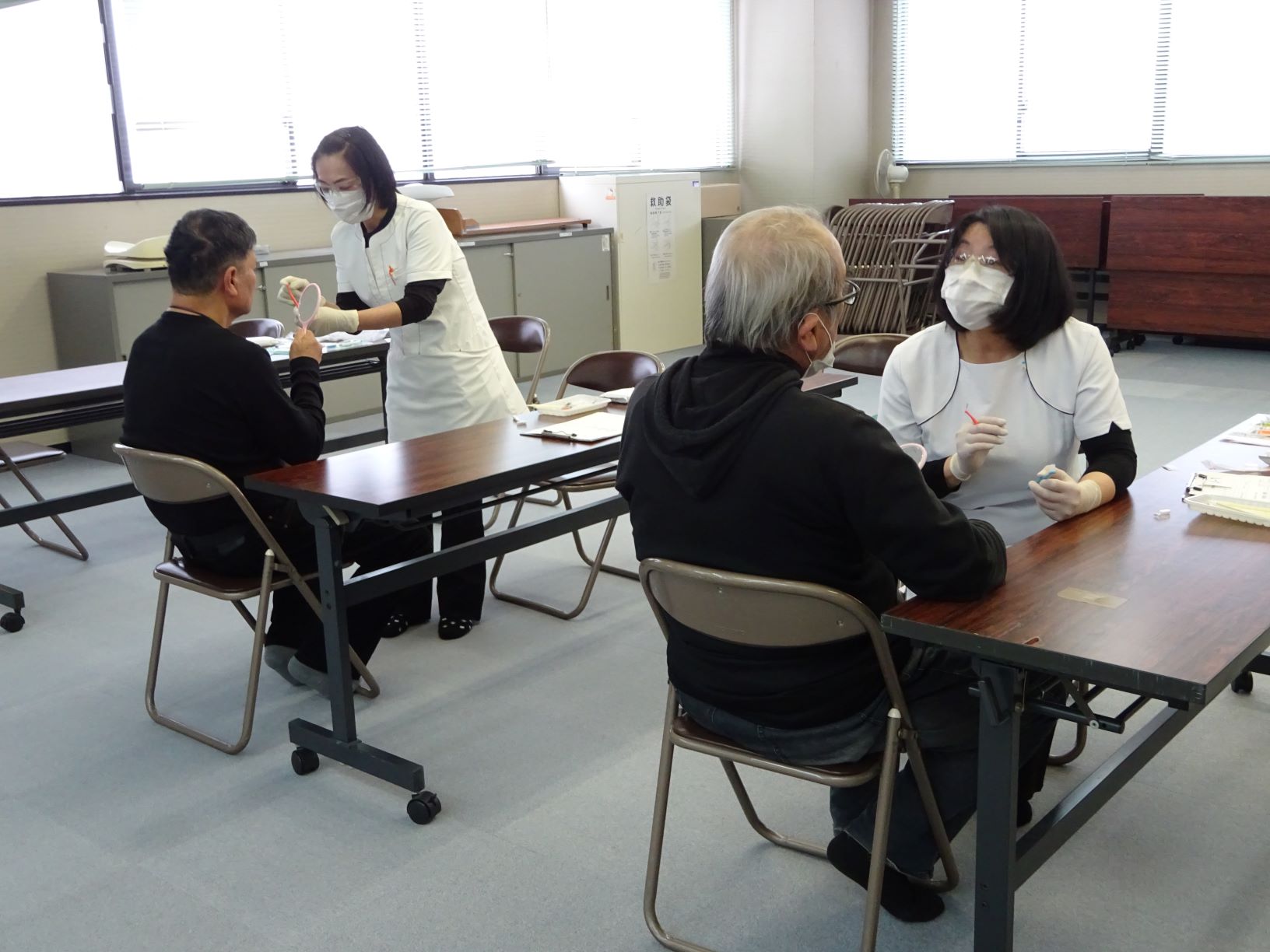 お口の環境チェック教室