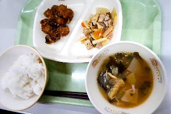 5月14日中学校ときめき給食