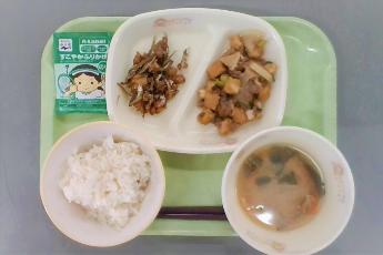 2月26日中学校の『ときめき給食』