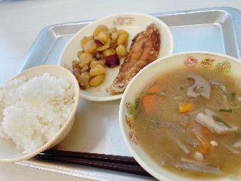 10月26日の小学校のときめき給食