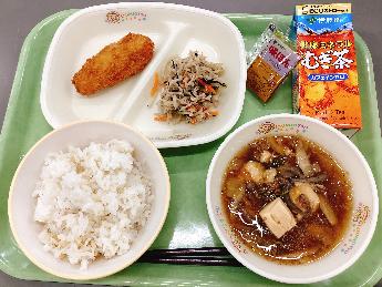 2月22日の中学校のときめき給食