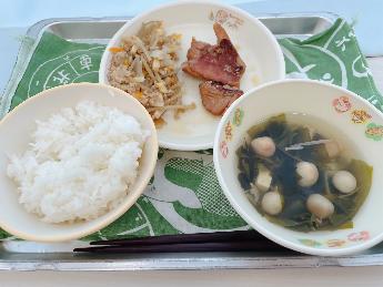 4月11日小学校給食のときめき給食