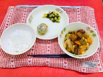 6月13日の小学校の『ときめき給食』