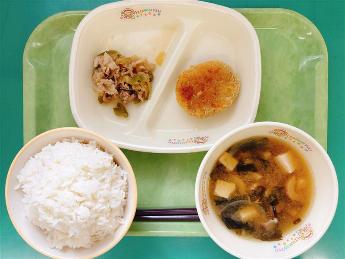 9月11日の中学校の『ときめき給食』