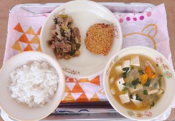 9月25日小学校の『ときめき給食』