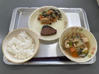 12月11日小学校の『ときめき給食』