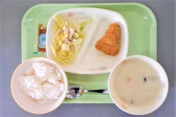 2月12日中学校の『ときめき給食』