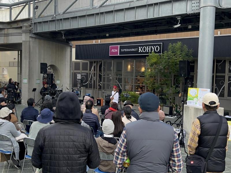 ストリートライブ2024のようす