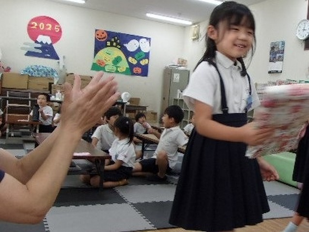 誕生日の子ども