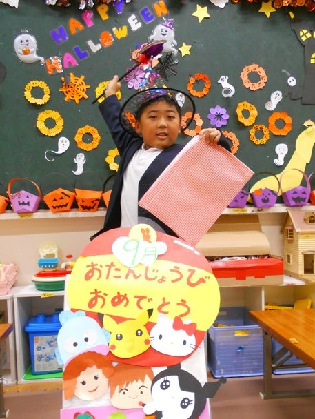 誕生日の子どもたち