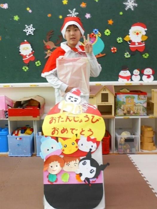 誕生日の子ども