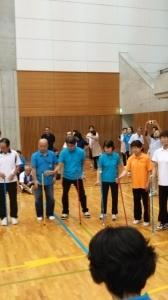 キャッチング・ザ・スティックの実技研修