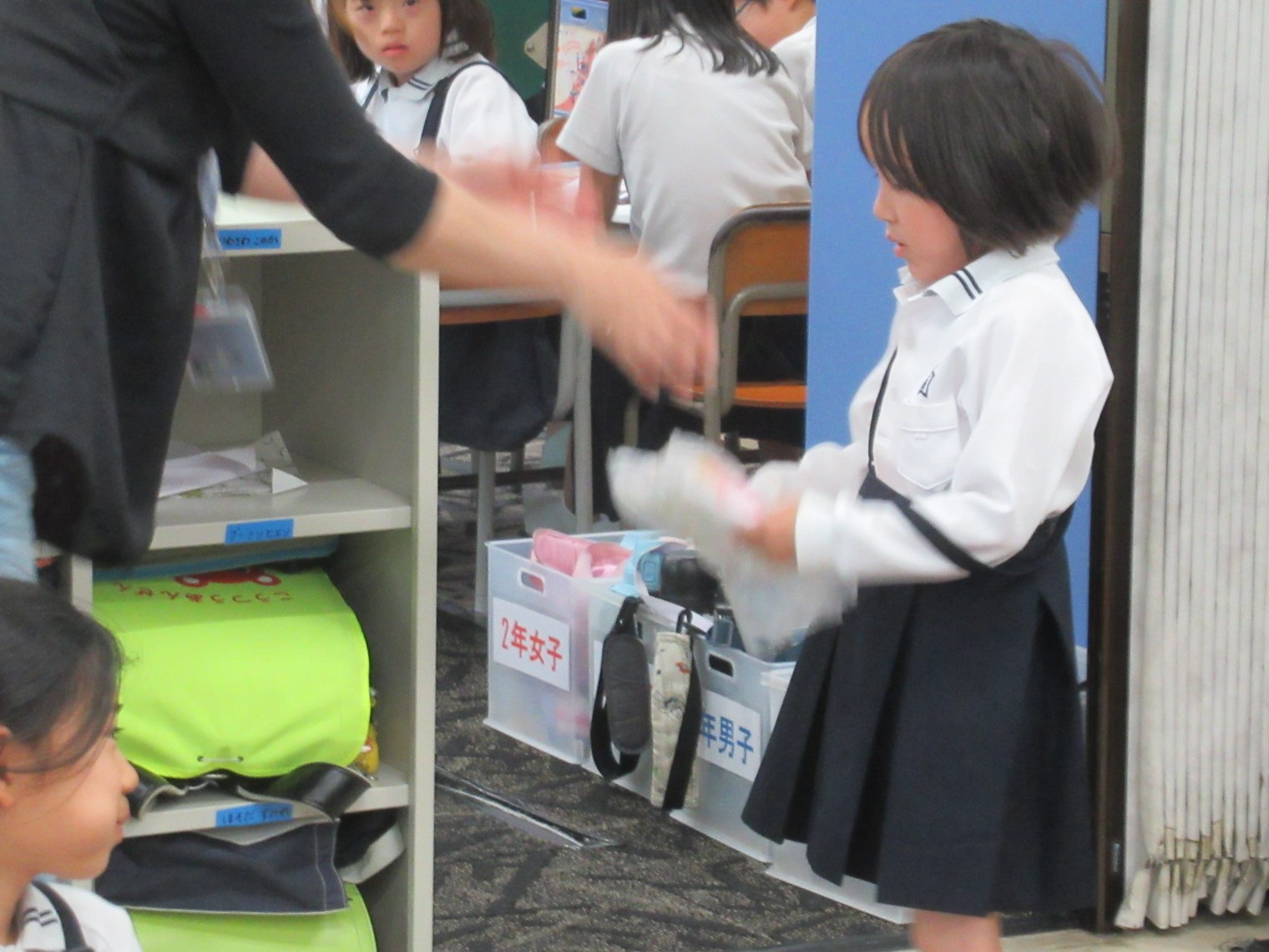 誕生日の子ども