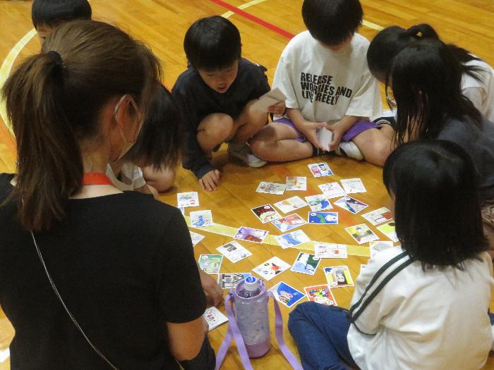 防災かるたをしました