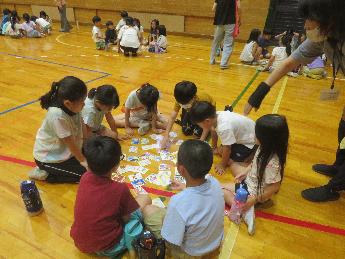 防災かるたをしました