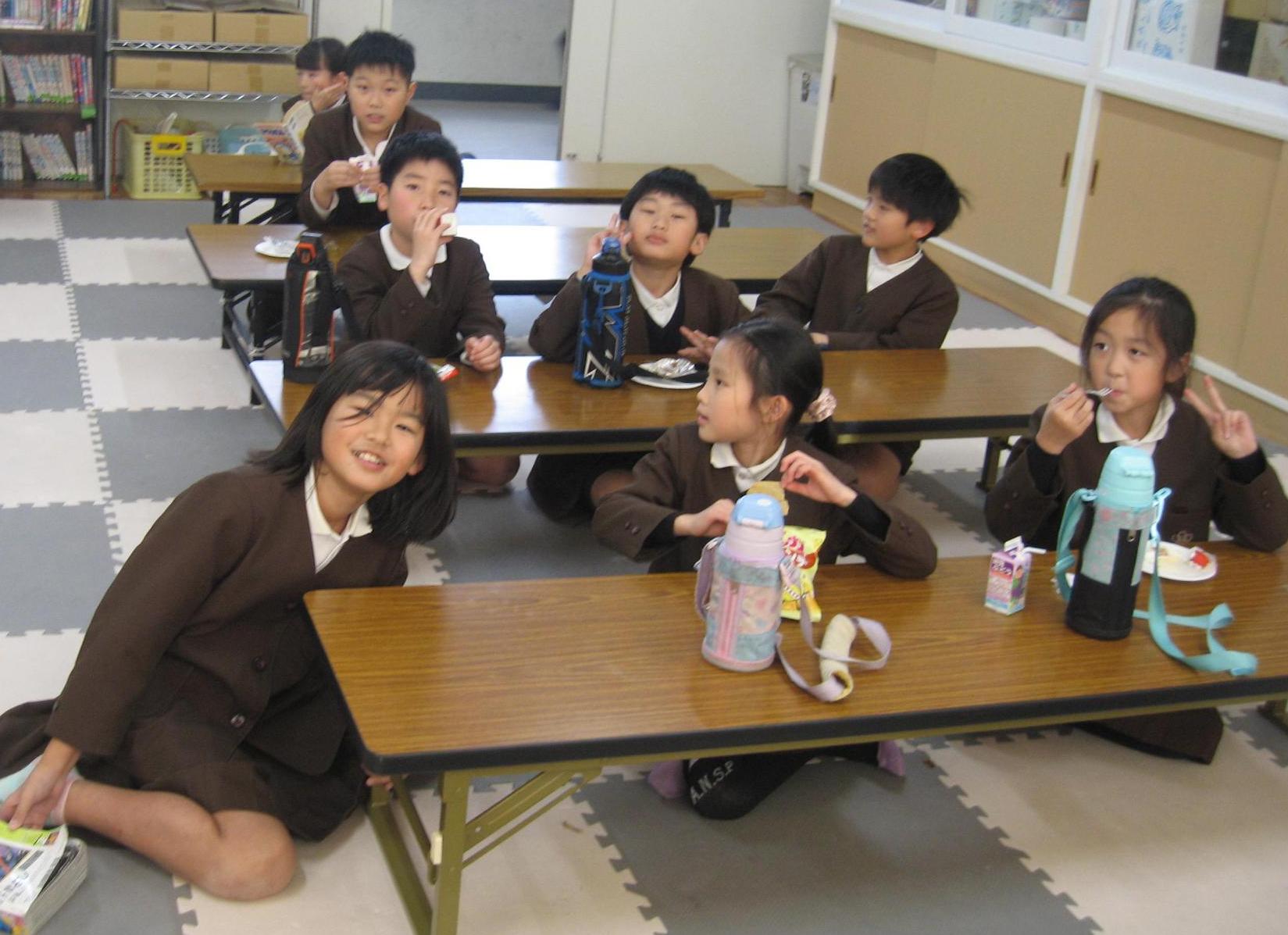 おやつをいただきました