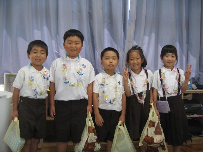 お誕生日の子どもたち