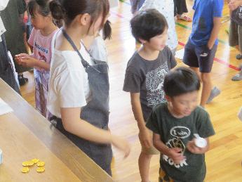 ジュースを買いました