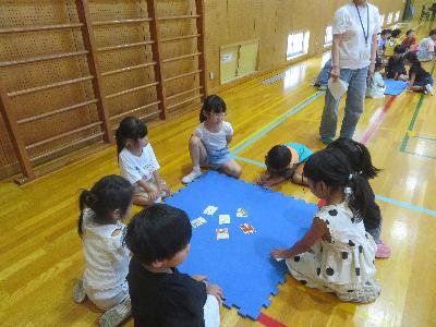 防災かるたをしました