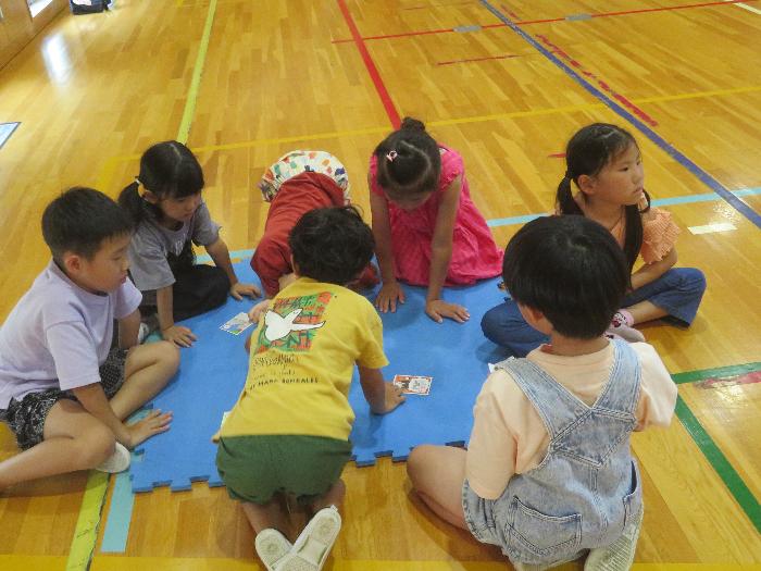 防災かるたをしました