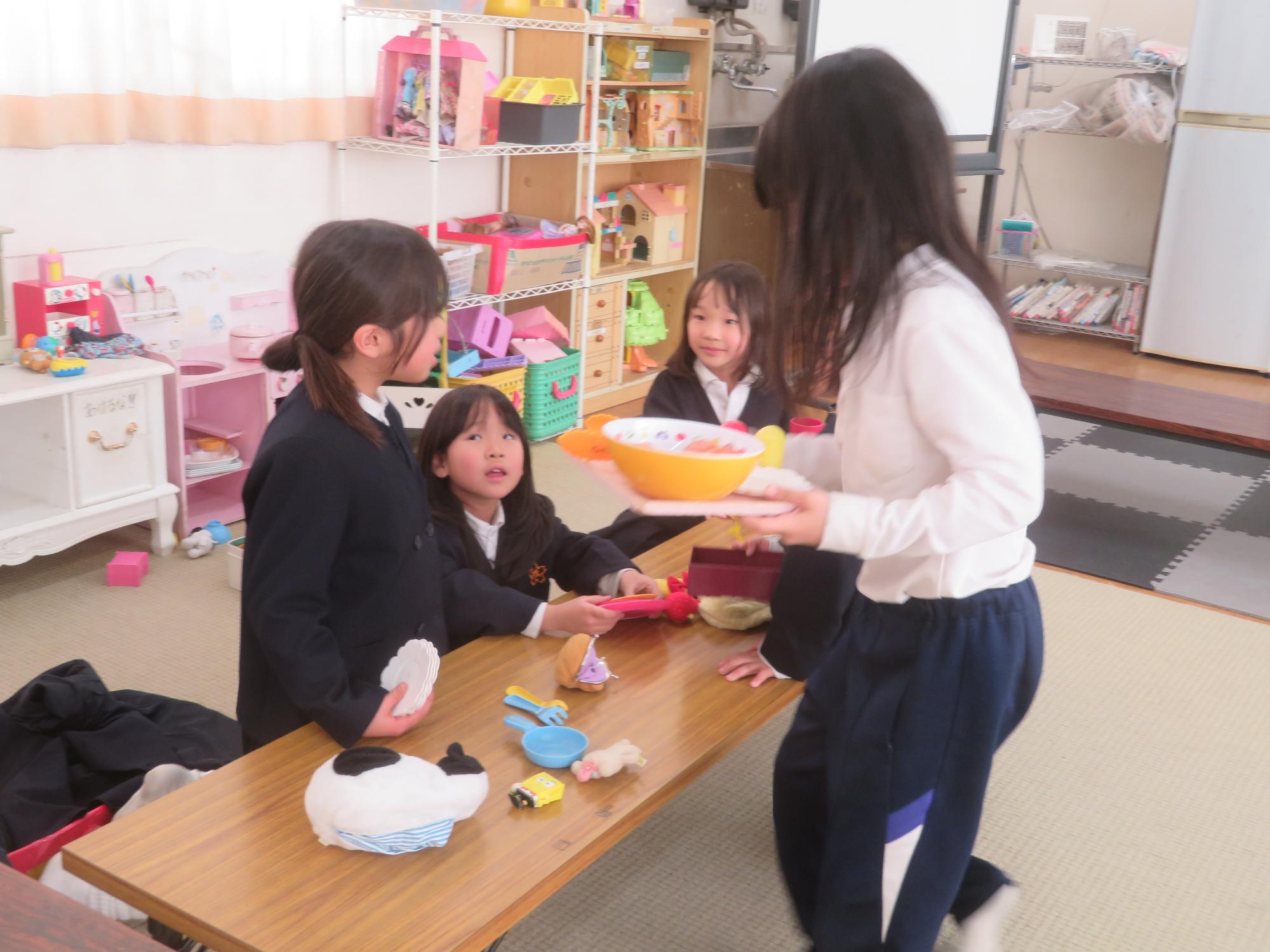 ラーメンを配達しました