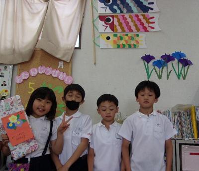 お誕生日の記念撮影