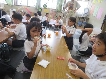 おやつを頂きました