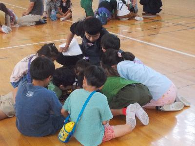 楽しくハンバーガーを完成させました。