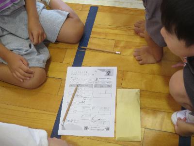 環境にどんな影響を与えるか考えました。