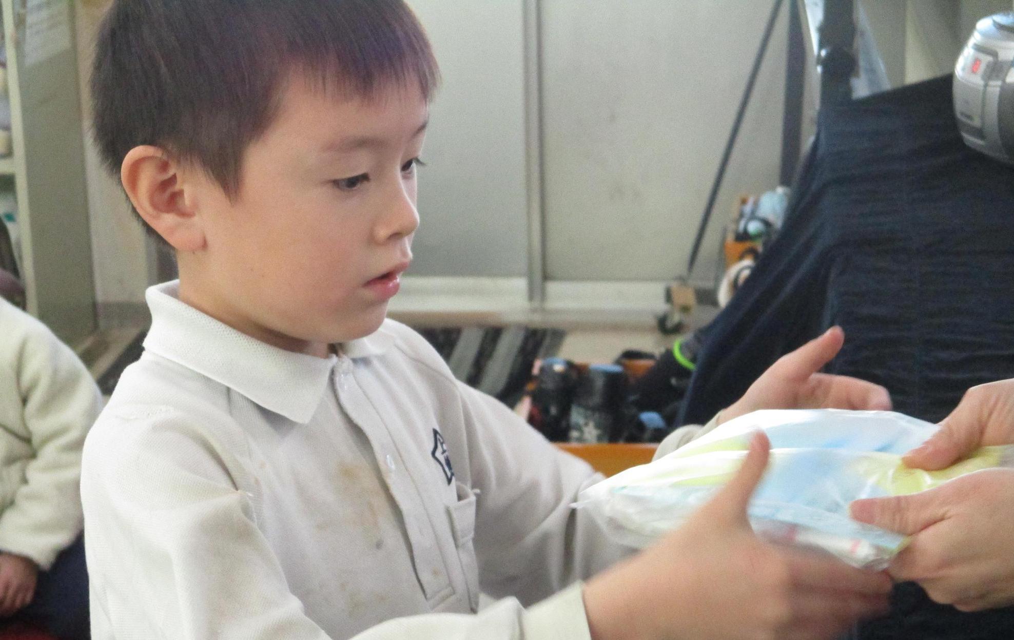 2お誕生日プレゼントをもらいました。