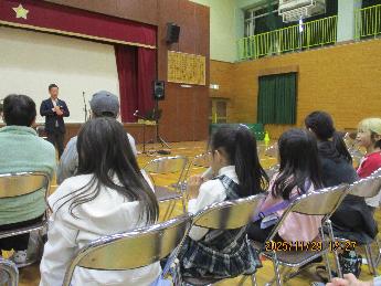 市長からあいさつをいただきました