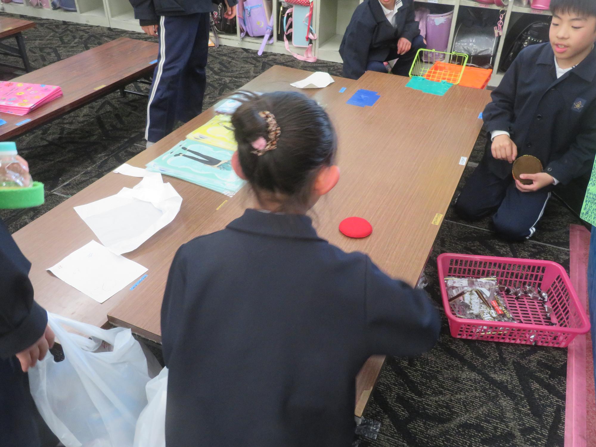 ホッケーをしました