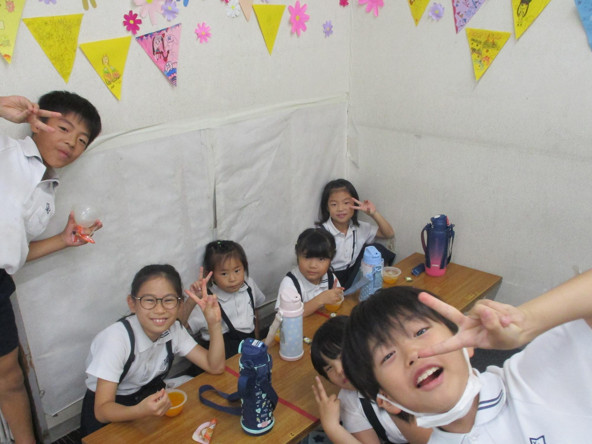 おいしいおやつを食べました