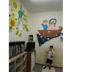 お誕生日の記念撮影