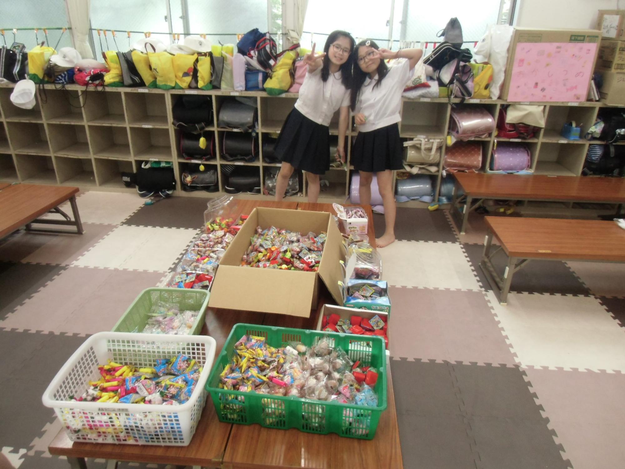 お店番の人たち