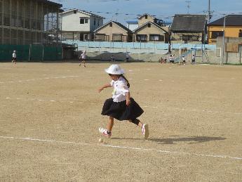 打ったら、取りに行きます。