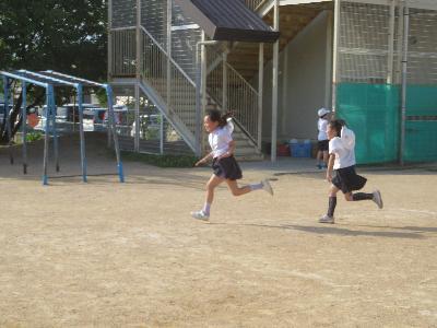 おにごっこをしました