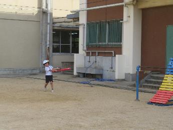 野球をやっていました