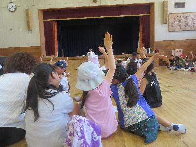 質問に答えました