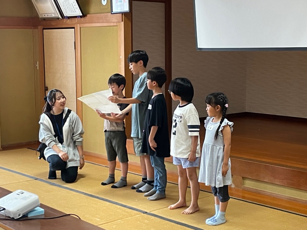 C班の発表の様子
