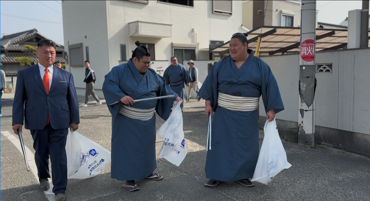 清掃活動の様子