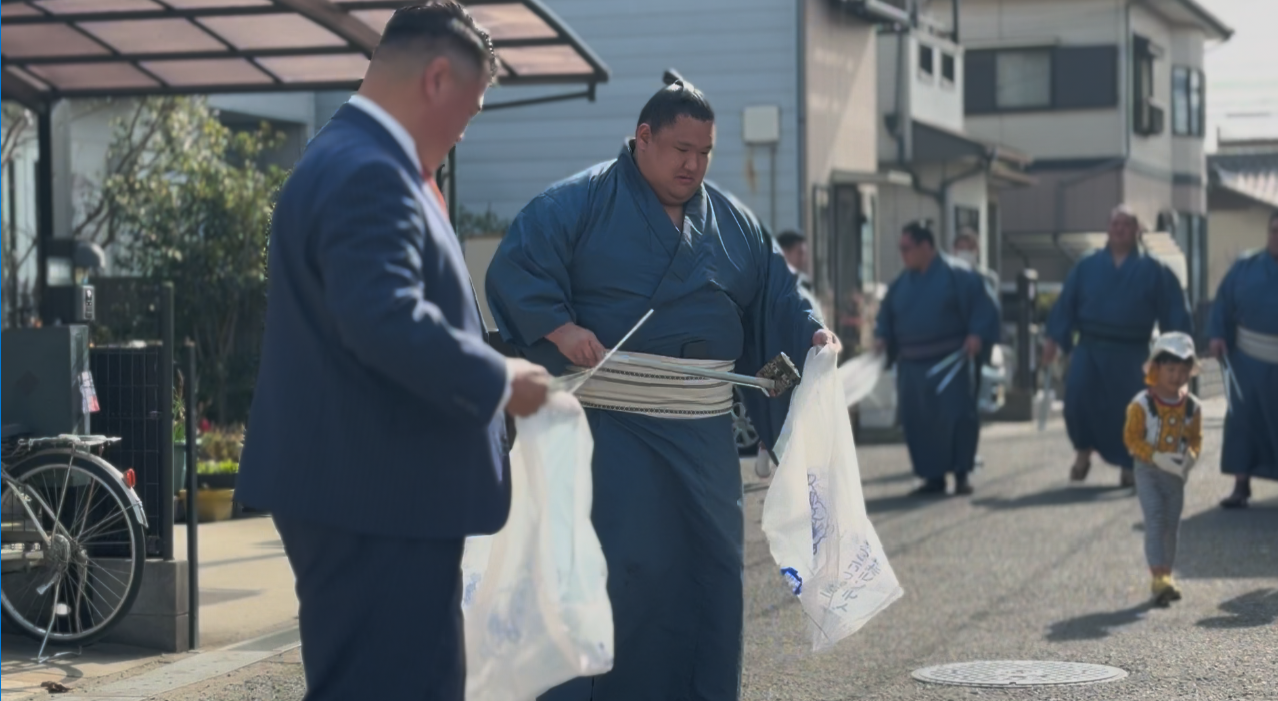 清掃活動の様子