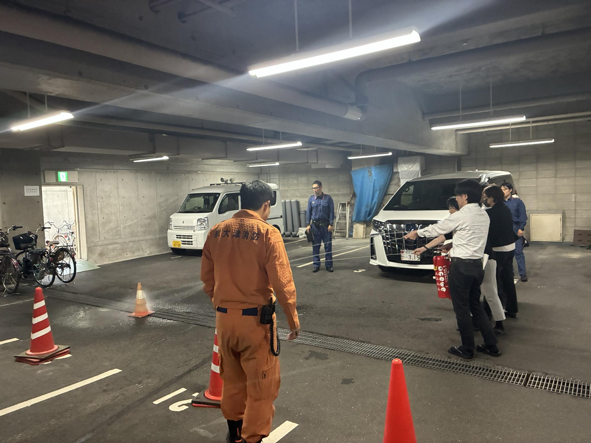 消火訓練